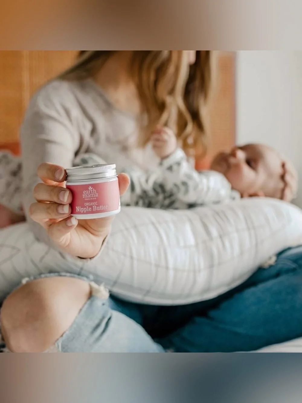 🤱🌿 Earth Mama Organic Nipple Butter – 2 oz (Lanolin-Free)